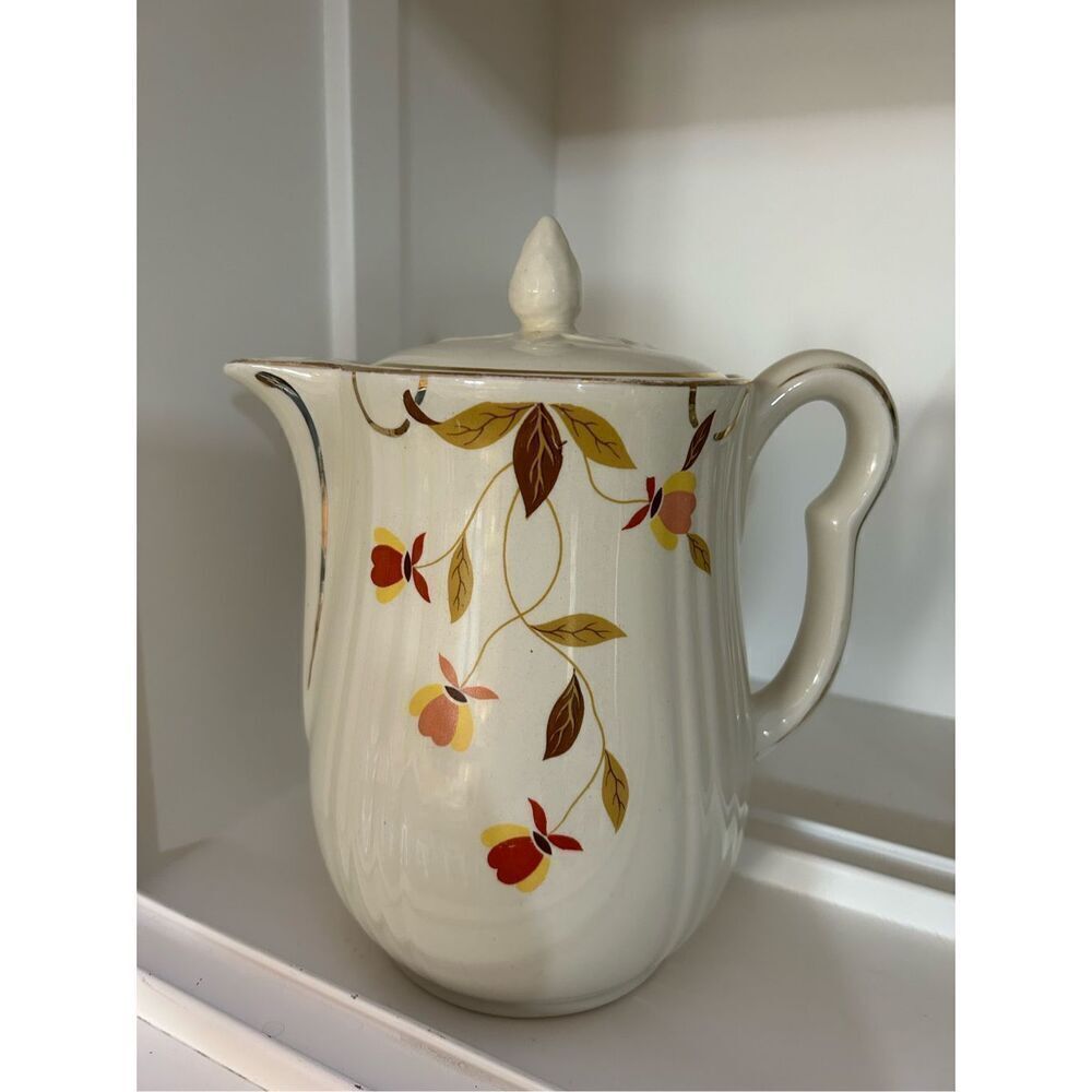 Vintage HALLS Coffee Pot